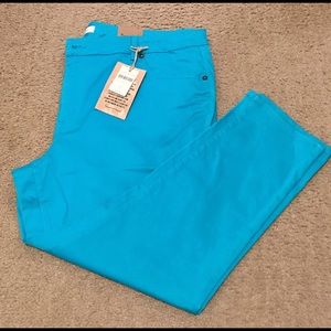 Size 20 coldwater creek ankle jeans in teal
